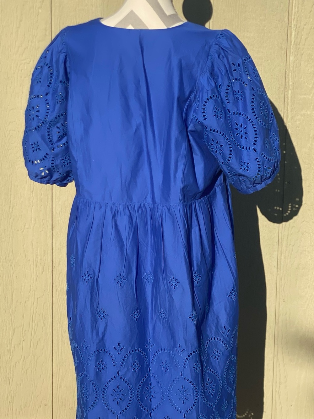 Old Navy XL Royal Blue V-Neck Mini Dress - Picture 7 of 9